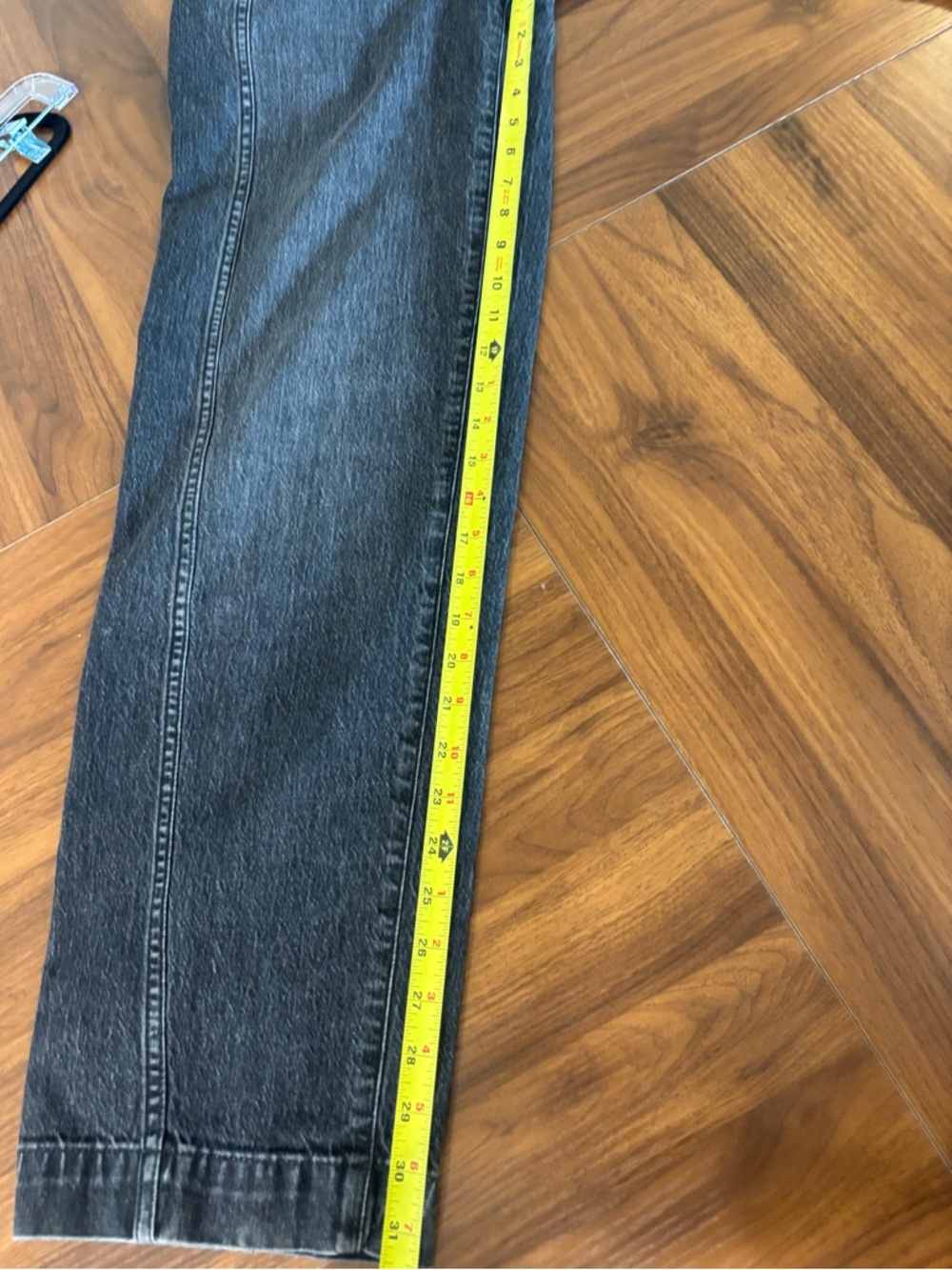 Madewell tapered denim trousers Black - Picture 13 of 15